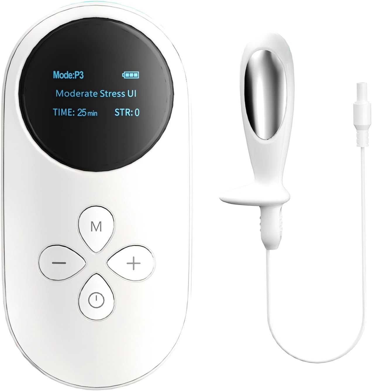 Incontinence Treatment Device, 2-in-1 Pelvic Floor Exercise Devices,Kegel Exerciser, Pelvic Floor Muscle for Women, Home Use