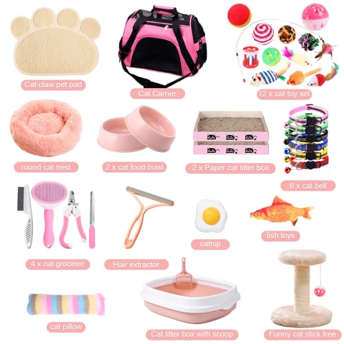 Kitten Starter Kit - 37 Pcs of Cat Essentials for Indoor Kittens - Image 5