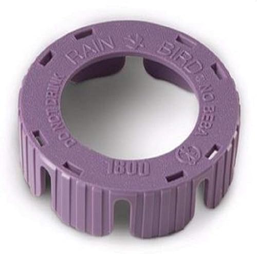 Rain Bird 1800NPCAP - Tapa de cabezal de pulverización no potable para rociadores de la serie 1800, morado, paquete de 5