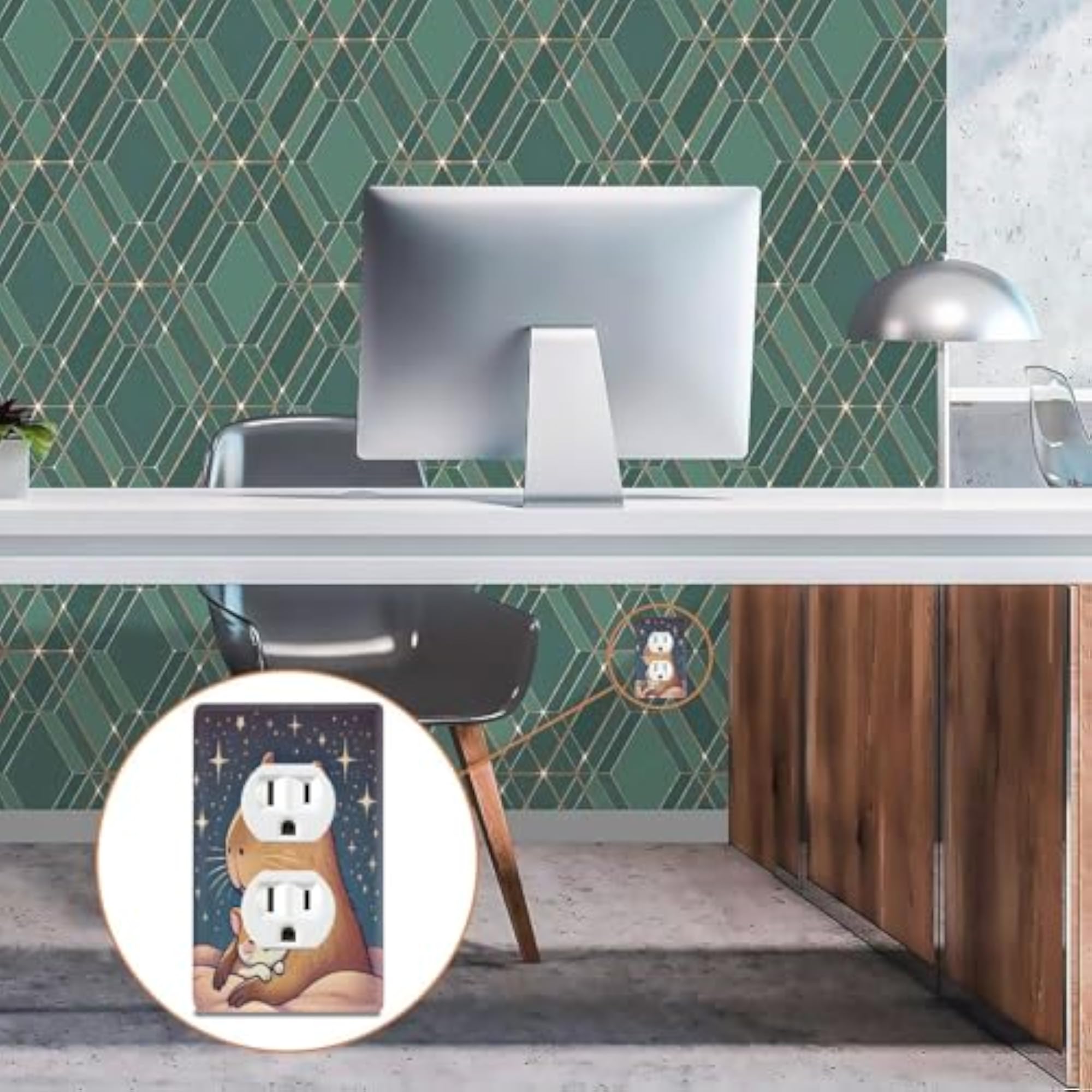 Capybara Night Light Switch Cover Decorative Wall Plate
