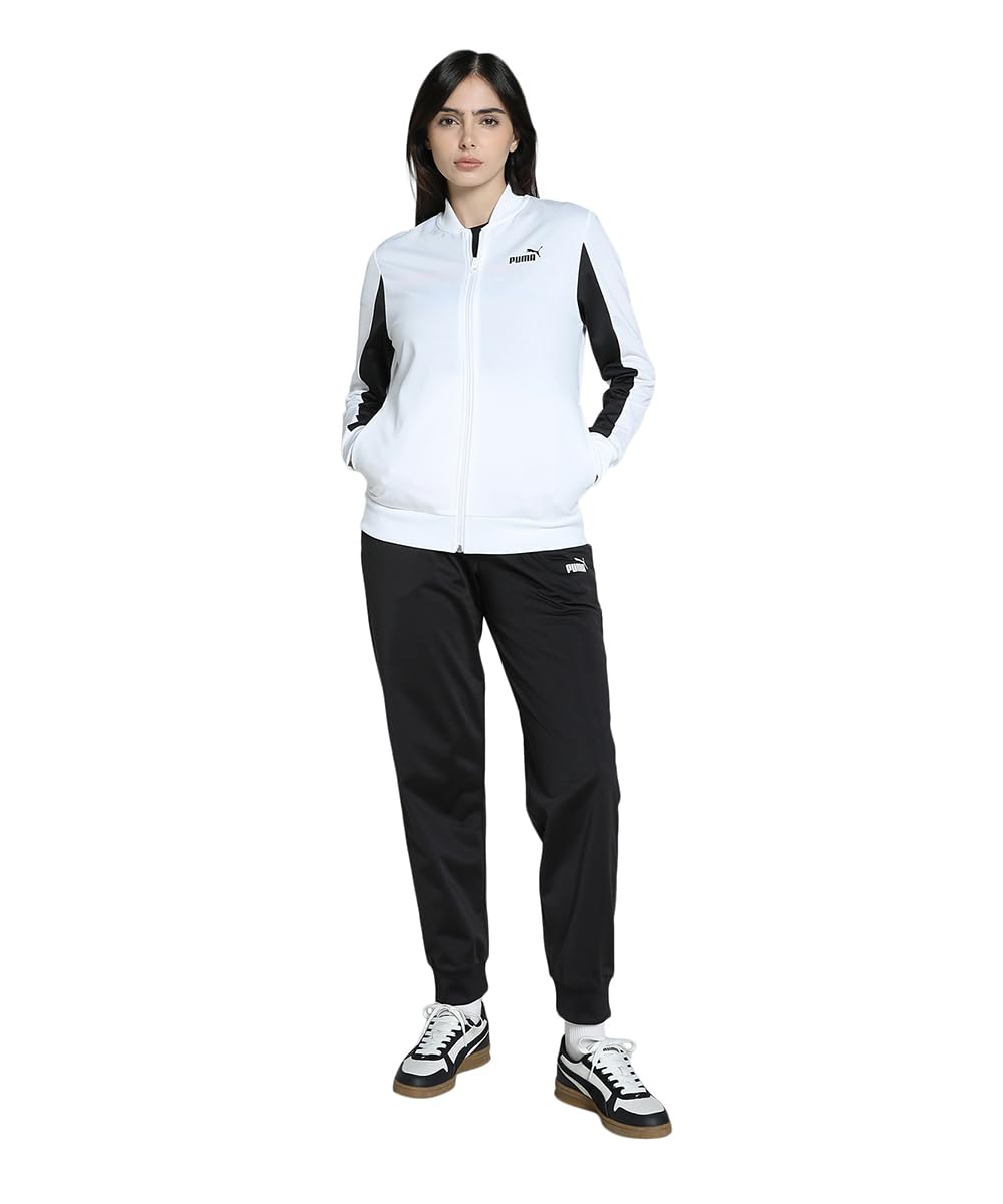 Women, Poly Baseball Suit, PUMA White, XL (68507802)