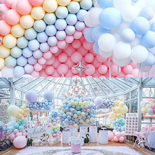 Image of Party Propz Pastel Blue Balloons - 100 Macaron Colored Latex Balloons 10 Inch for Birthday Wedding Engagement Anniversary Festival Picnic any Friends Family Party Decorations-mint (Latex)