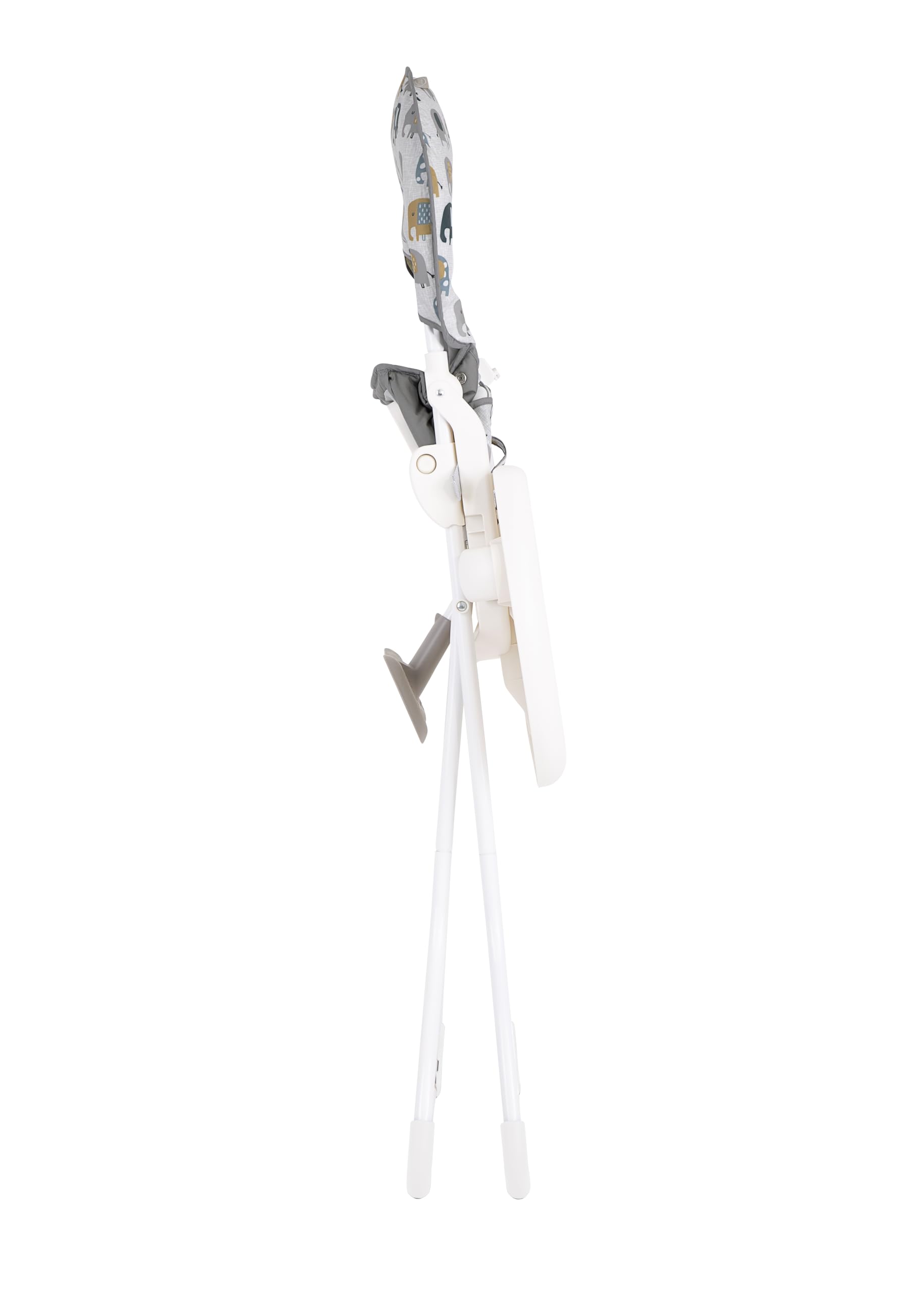 Graco - Snack N' Stow Seggiolone pappa - leggero, pieghevole e compatto, da circa 6 mesi a 3 anni (max. 15 kg), fantasia Parade