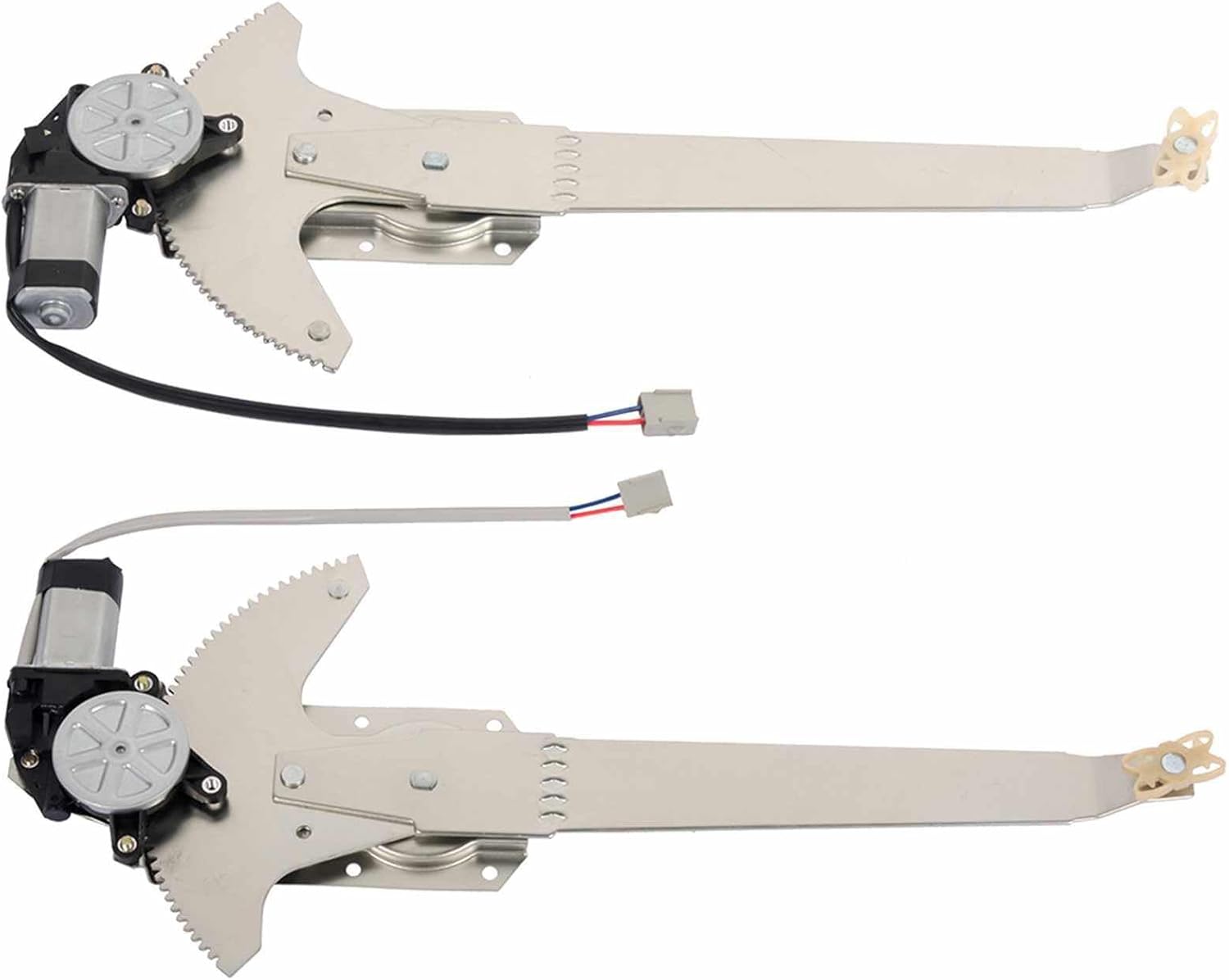 FINDAUTO 741-674 Window Regulator fit for 1981-1996 for Ford for Bronco Window Regulator Assembly and Motor Front Left and Front Right Side