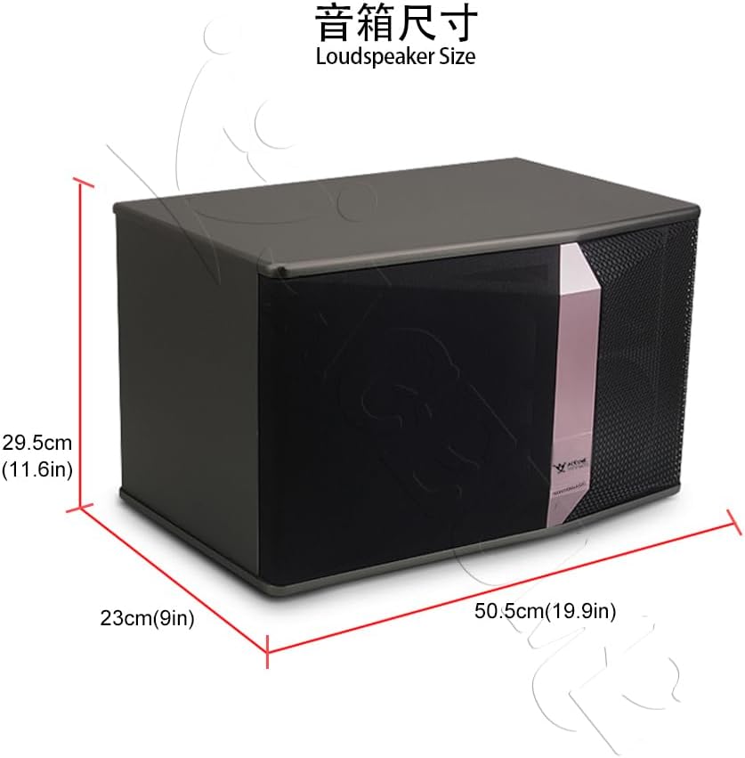 Miniatura 7 de Juego de cantante KTV de 4TB HDD de 19 pulgadas, máquina de karaoke completa para el hogar, máquina todo en uno