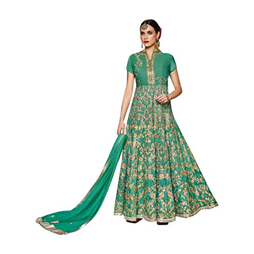Robe indienne hijab Anarkali Salwar Kameez costume de mariage