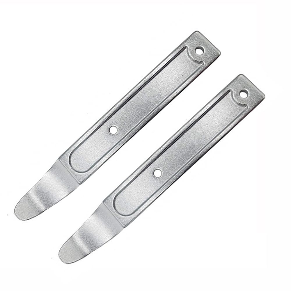 AXUYU Trim Wedge Metal Prybar Tool, 4140 Steel Durable Sheet Metal Pry Bar, Paneling, Sheet Metal, Fasteners, Pry Disassembly Tool, Auto Repair Tool (2)