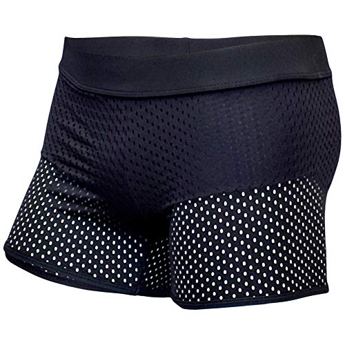 Sunga Marca Ferzon Modelo Zulo Boxer com Tela Masculino Adulto Tamanho:P;Cor:Preto