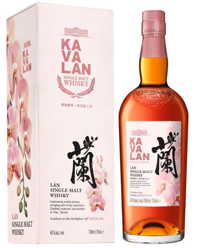 Amazon.co.jp: カバラン 蘭 （ラン） 700ml 43% : 食品・飲料・お酒