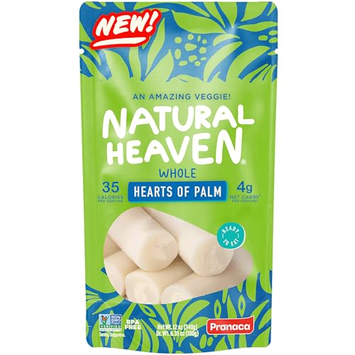 Natural Heaven Whole Hearts of Palm – Crisp, Fresh &