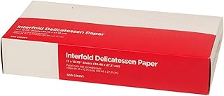 Gordon choice DeliWaxPaper10-500 Deli Wax Paper, 10" x 10.75" (Pack of 500)