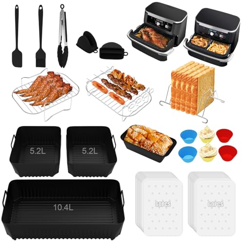 Feelhap – Feelhap Silicone Moule Air Fryer,138PCS Accessoire Air Fryer