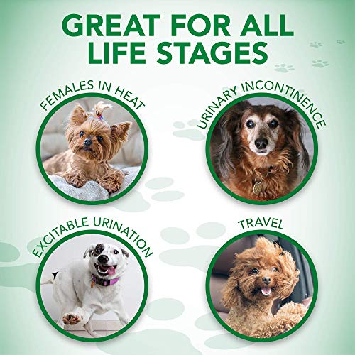 Vet's Best Comfort Fit Hundewindeln – Einweg-Windeln für Hündinnen – saugfähig mit auslaufsicherer Passform – Größe L/XL (59,9–80,9 cm Taille) – 30 Stück