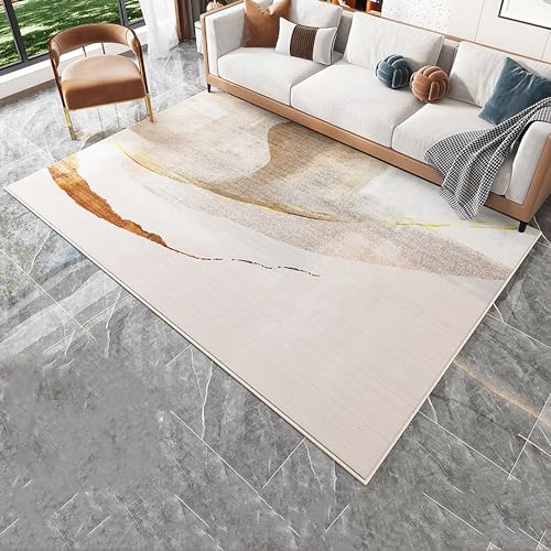 電気加熱フロアマット 洗える電気加熱エリアラグ 二重層電気カーペット、電気加熱パッド 床ヒーター、デスク下の足温器(N,63x94.5in)