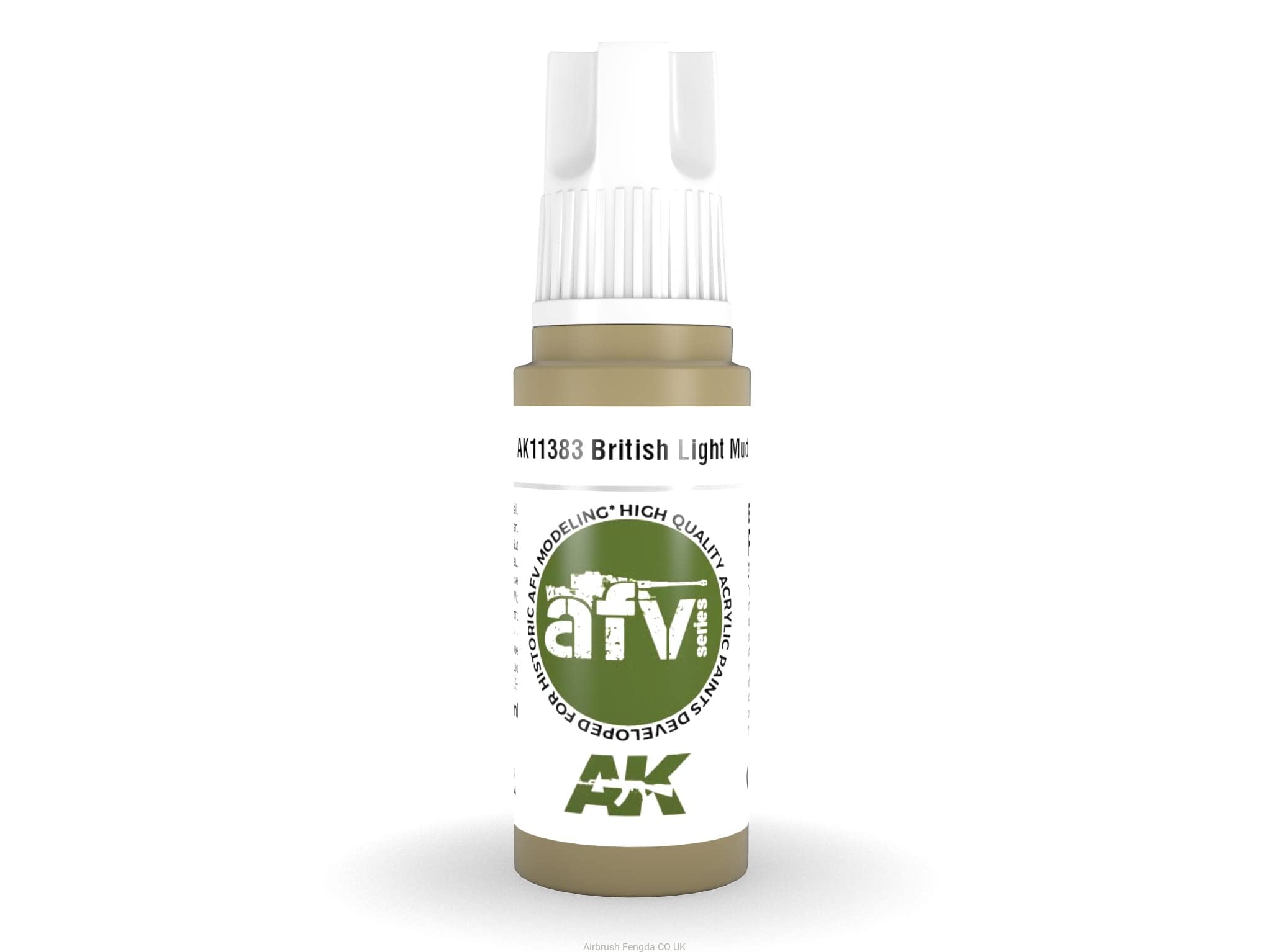 Ak Interactive British Light Mud Ak Acrylics 3Gen Afv Ak11383 (17Ml)