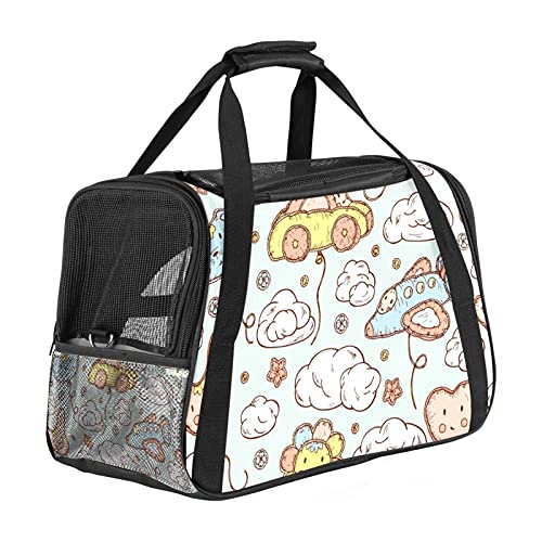 Sac de transport chat approuvé cabine pour déplacements faciles