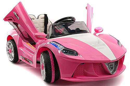 2018 Ferrari Spider GT Style 12V Ride On Motorized Kids Toy Cars Powered