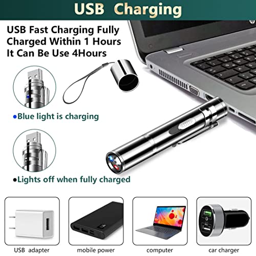 Danigh-Buy Cat Pointer Toy,Dog Laser Pointer,7 Adjustable Patterns Laser ,Long Range 3 Modes Training Chaser Interactive Toy,Usb Recharge #TOP2