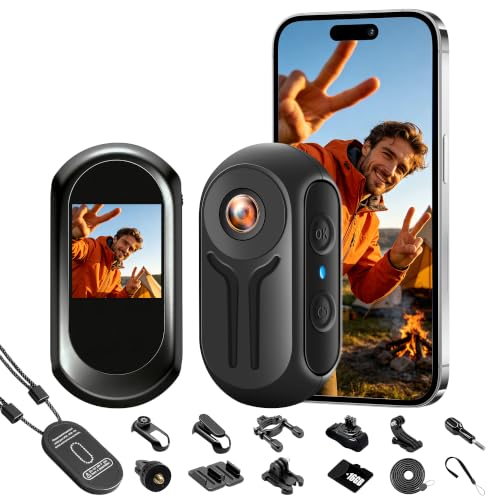#rémunéré #Amazon<br>Mini Caméra Sport 2K Nouvelle Version vec Carte TF de 16 Go