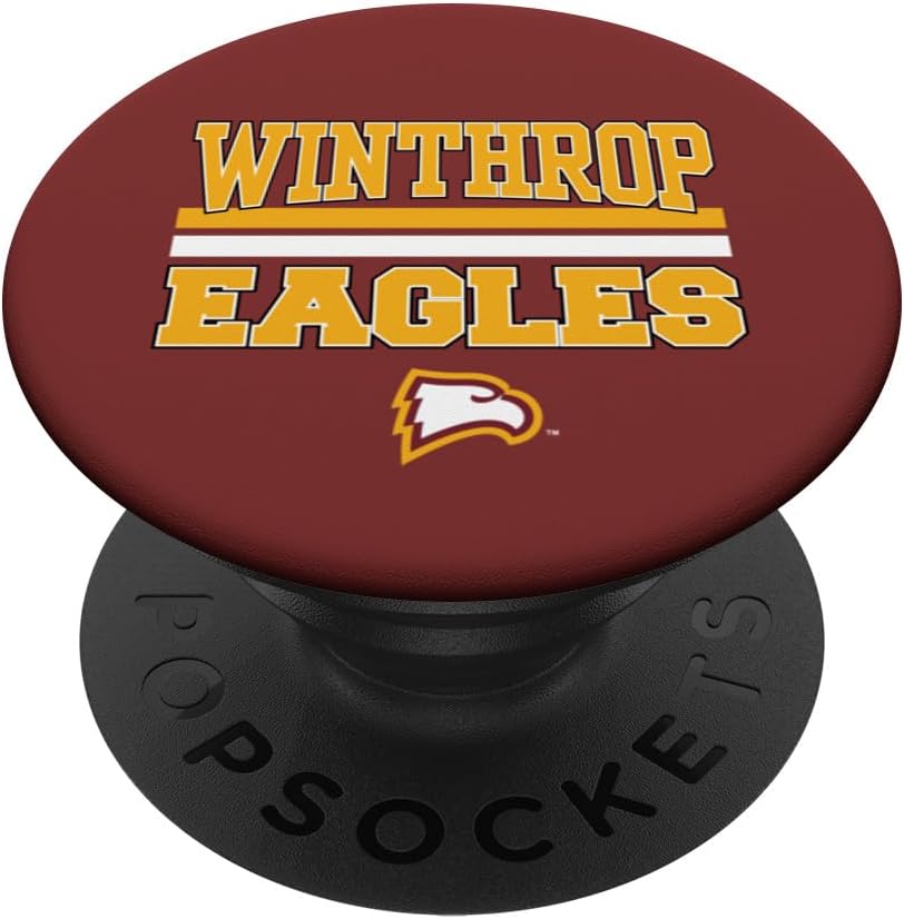 Winthrop Eagles NCAA | VNPWNTH301 PopSockets PopGrip for MagSafe