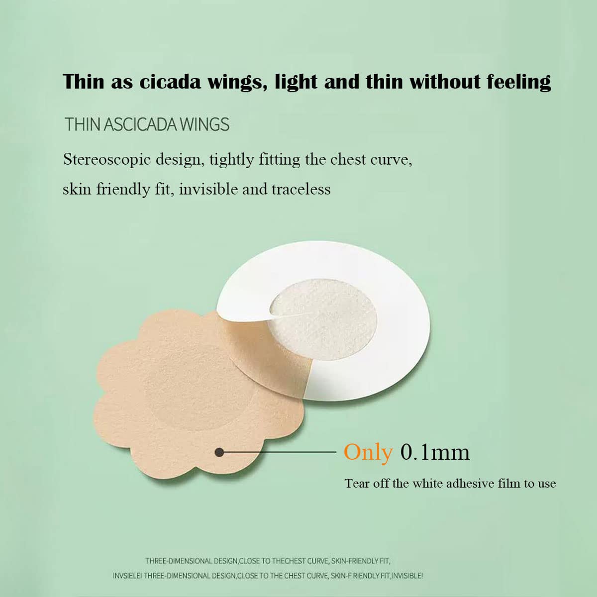 Disposable breast patch Nipple Covers Self Adhesive Invisible Nipple Breast Cover sexy Breast Pasties good lines body tape big large breasts Bra Pads