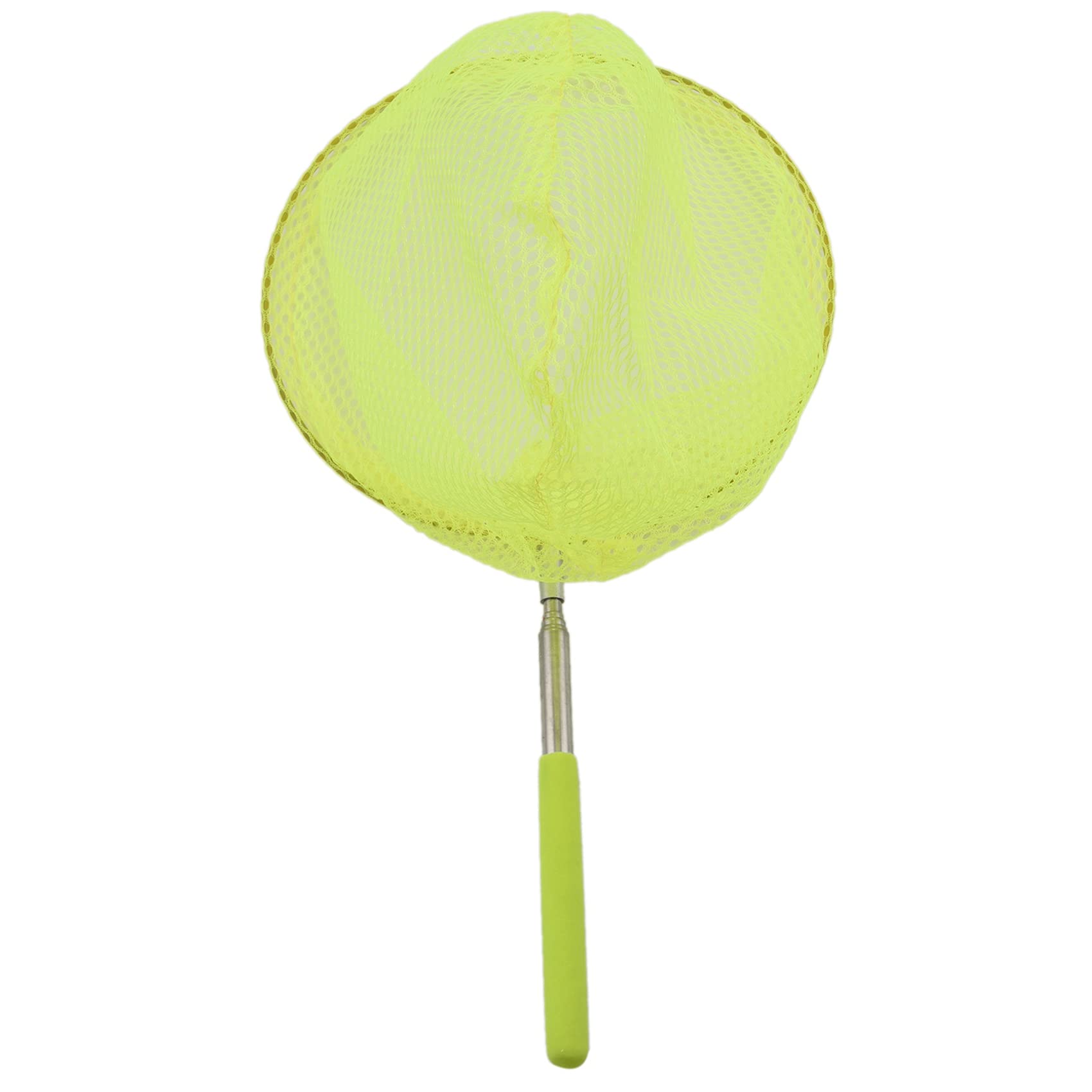 Atrapar Al Aire Libre Atrapar Mariposa Red De Pesca Bolsa De Acero Inoxidable Telescópico Herramienta De Red De Pesca Telescópico Portátil Atrapar Portátil Atrapar Red - Amarillo