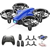 ドローンマルチプレー対戦型 子供向け 100g未満 24分飛行時間 Tomzon 初心者 室内 バッテリー3個 トイドローン ワンキー離着陸 放り投げ飛行 ヘッドレスモード 高度維持 宙返り サークル飛行 高速回転 プレゼント 国内認証済み A24 ブルー