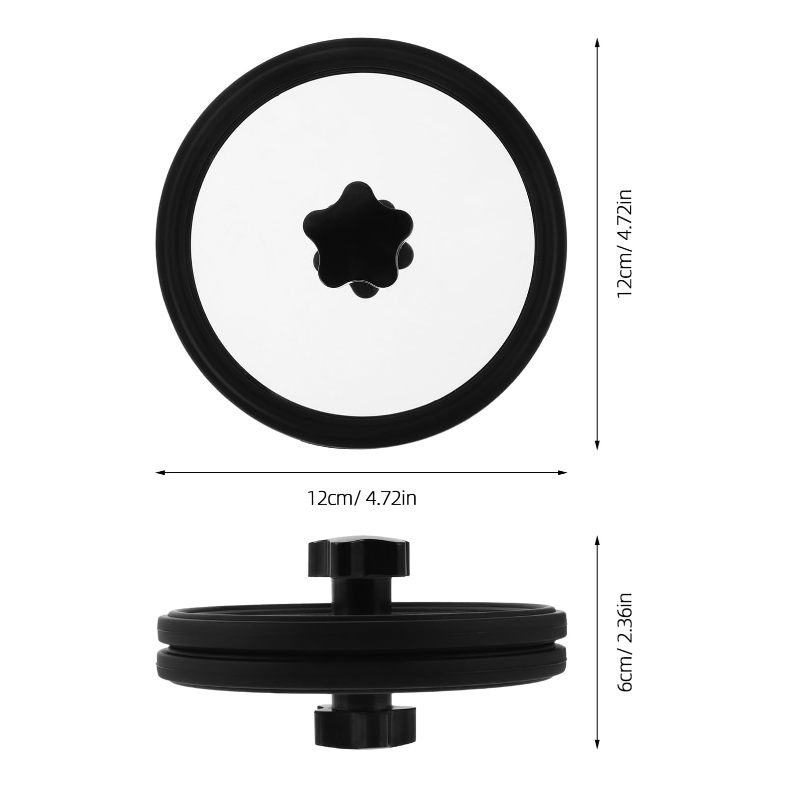 Garneck Vinyl Record Cleaning Clamp Static Tool for Dust Removal Silicone Protector for Labels Efficient Record Maintenance Accessory