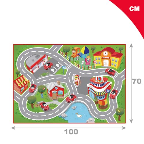 Tapis de Jeu BB Junior et Véhicules d'Éveil Premier Âge Enfant