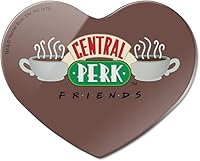 Vista 1 de Friends Central Perk Logo Heart Acrylic Nevera Imán
