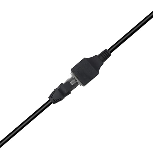 Cable Ethernet Cat6 RJ45 Macho a Hembra con Interruptor 1 m miniatura 3