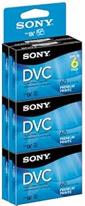 Sony DVM60PRR/6C MiniDV Kassette 6er-Pack