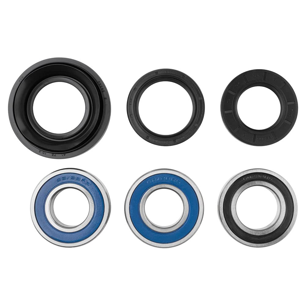 Tusk Rear Axle Bearing and Seal Kit Compatible with Honda TRX 450S/ES 4X4 Foreman 1998-2004/Rancher 350 2000-2006/RUBICON 500 2001-2014 - TK-25-1037