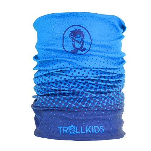 Preisvergleich Produktbild Trollkids Kinder Troll kuscheliges weiches Multifunktionstuch, Marineblau / Mittelblau, Größe OneSize