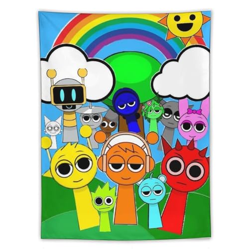 XvL[ Sprunki ̃p^[킢^yXg[  Ǐ Ԏd؂J[e ǂ̔wi V r[`uPbg sNjbNuPbg 60"x80"