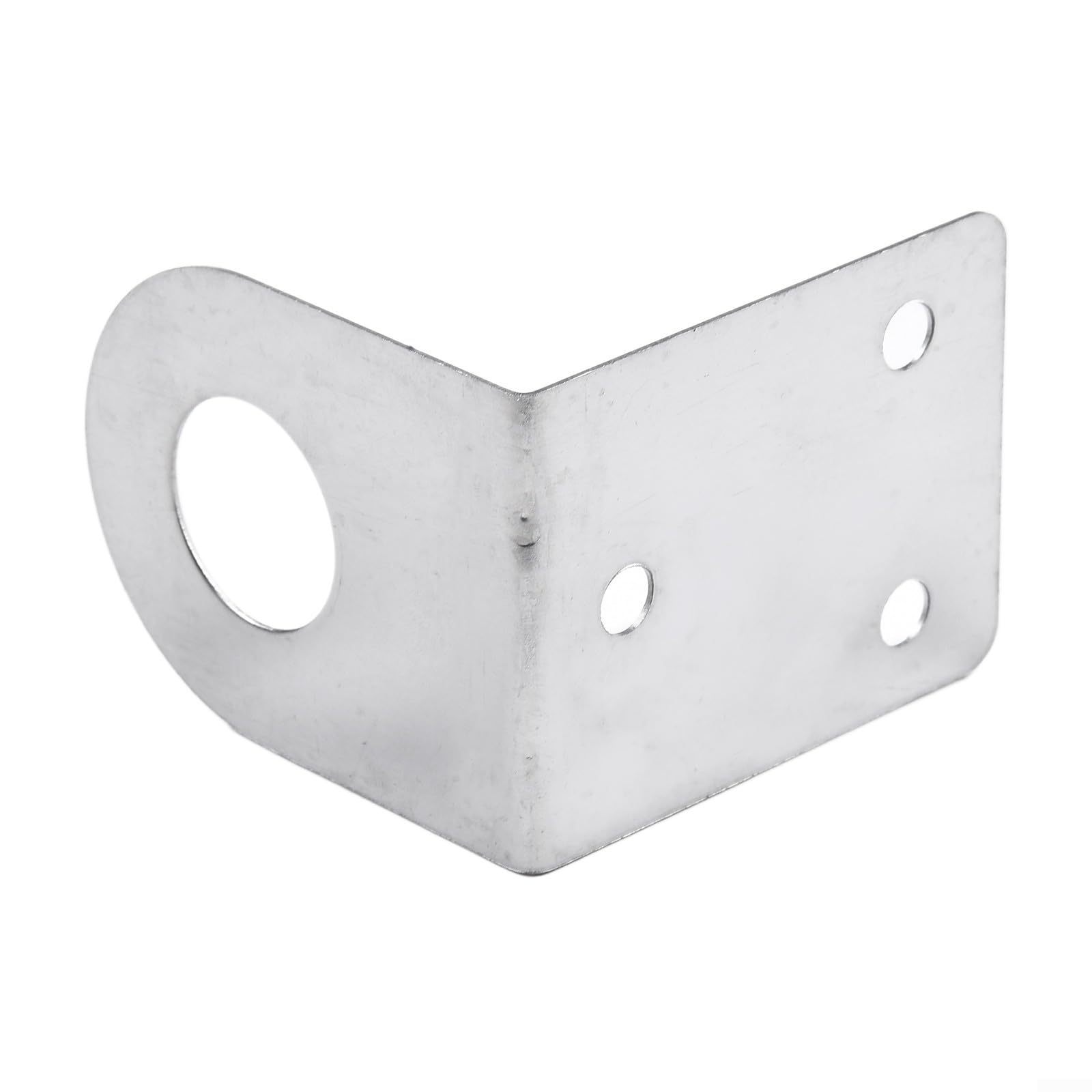 Staffa metallica in acciaio inox adatta per il montaggio di rubinetti dell'acqua e dispositivi di depurazione su superfici lisce (21 mm)