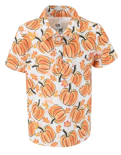 Unique Baby Short Sleeve Collared Boys Polo Shirt, Toddler Kids Polo Shirts