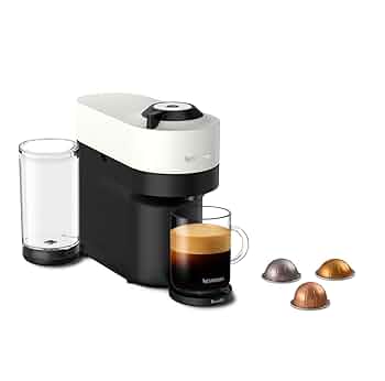 Nespresso エスプレッソマシン ヴァーチュオポップ　ココナッツホワイト Nespresso(ネスプレッソ)コーヒーメーカー ヴァーチュオ ポップ