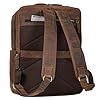 STILORD 'Guido' Exklusiver Business Lederrucksack mit Laptop-Fach 15,6 Zoll - Vintage Rucksack aus hochwertigem Echtleder zeitloses Design, Farbe:zamora - braun #4