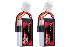 Zeee Premium 4S 850mAh 100C Lipo Battery Pack for FPV Racing Drones