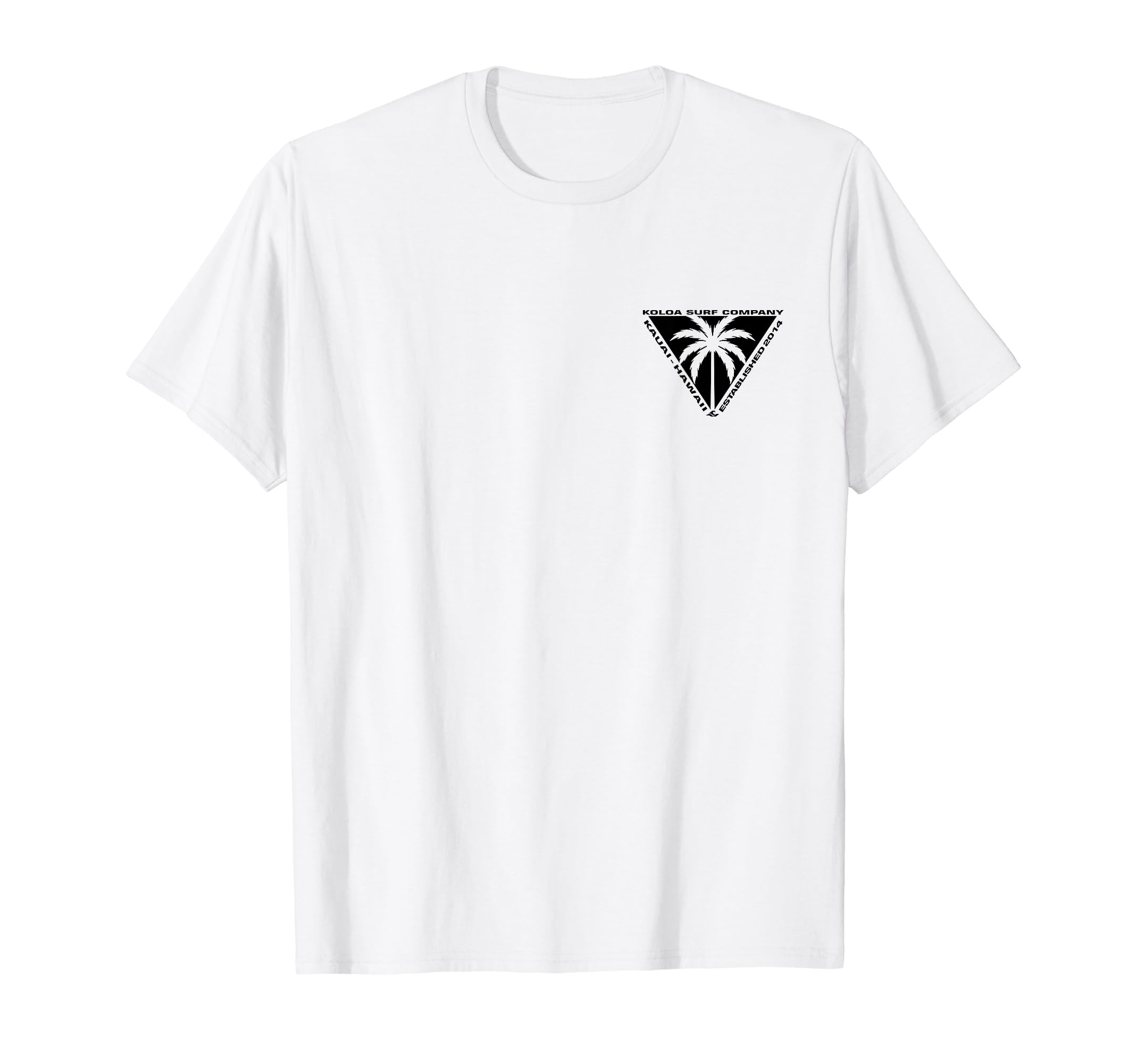 Koloa Surf CompanyKoloa Surf Triangulated Palm Logo Lightweight, Graphic T-Shirt