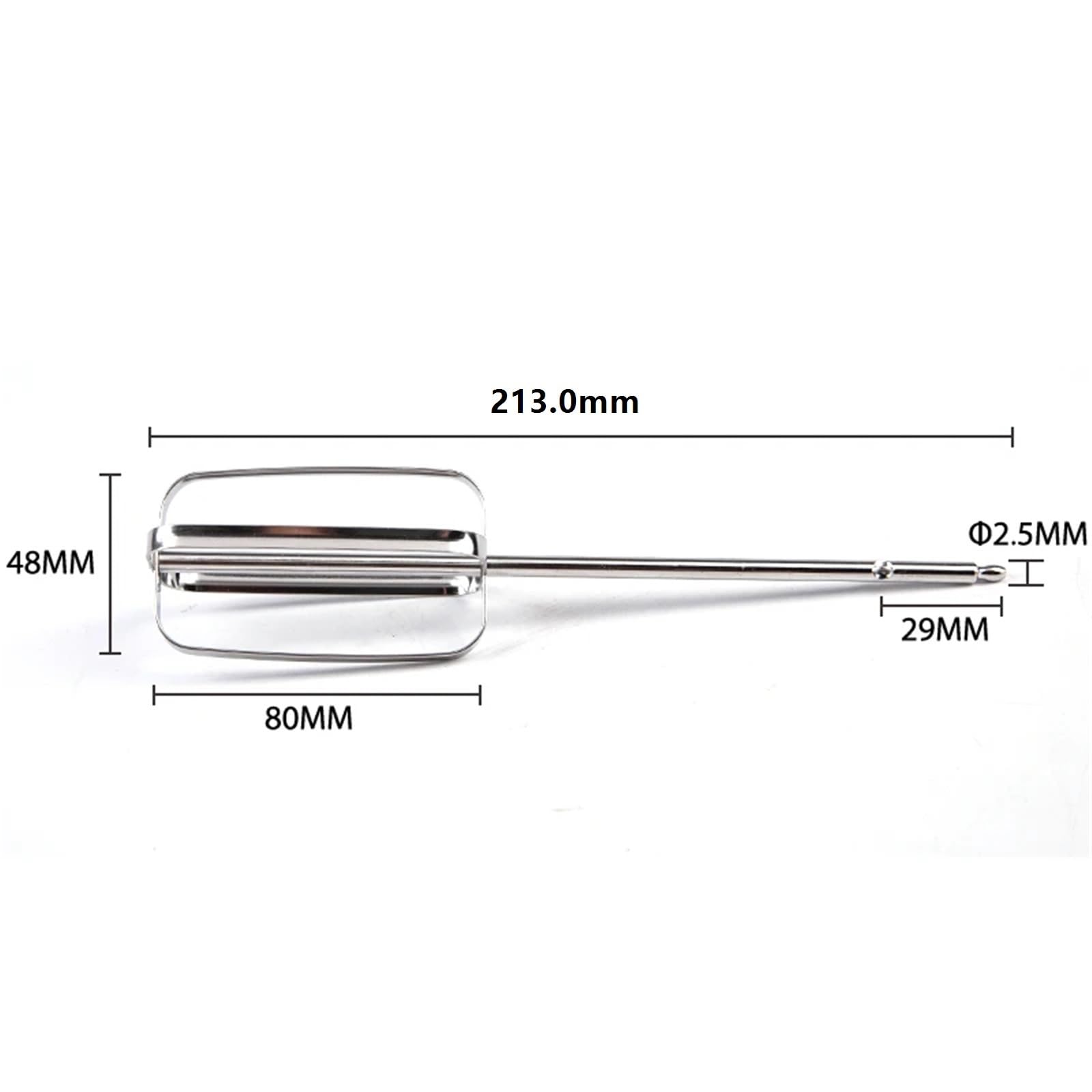 Frusta for frullino for le uova da 3 pezzi for la sostituzione del mixer elettrico portatile Per Agitatore