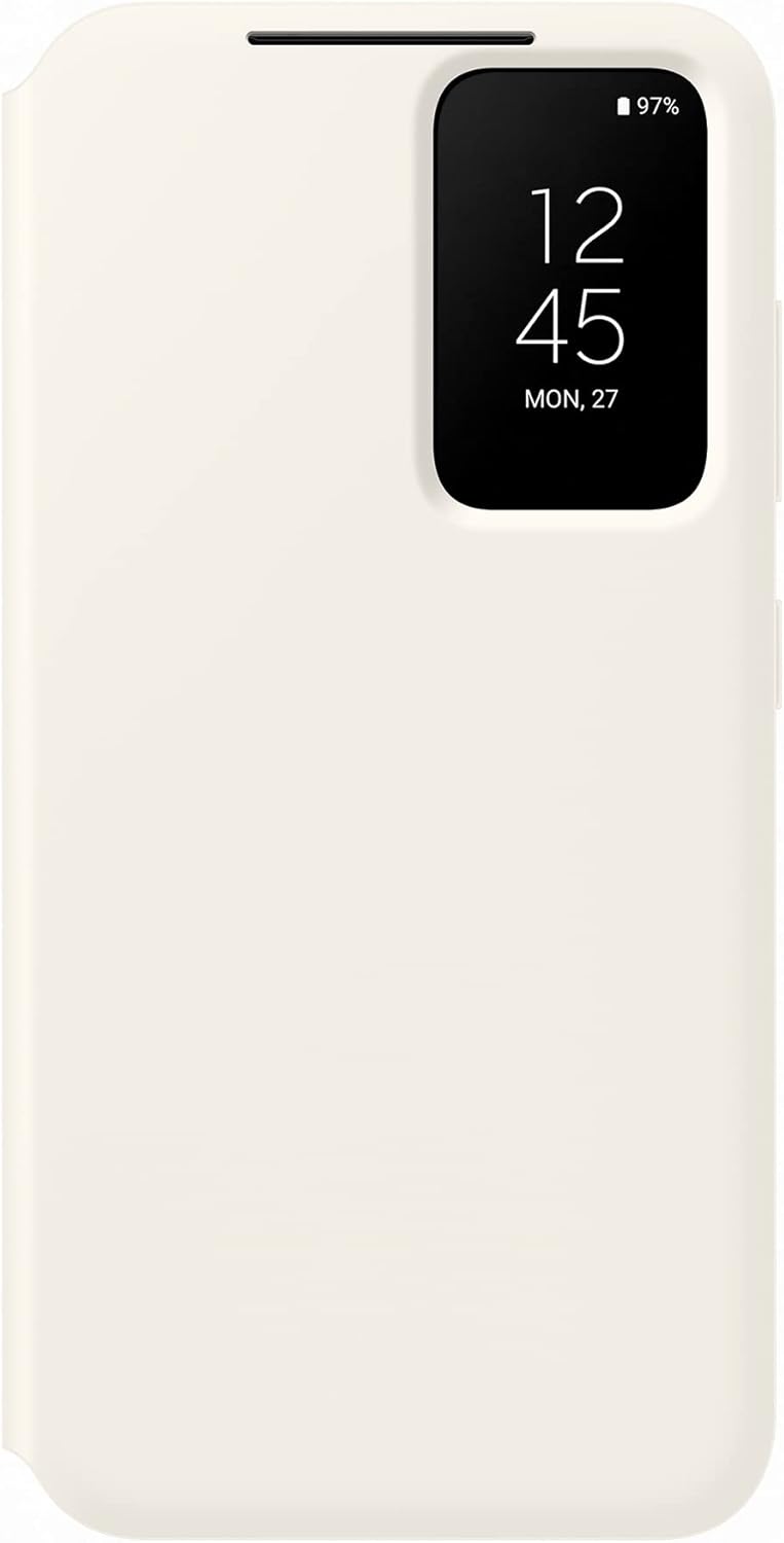 Samsung EF-ZS911CUEGWW Galaxy S23, Cream, Smart View Wallet Case