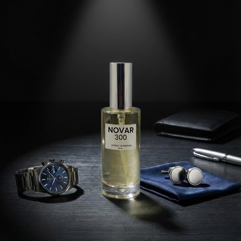 NOVAR 300 – Perfume para hombre (774) – Fresco – Cítrico – Aroma de larga duración 50 ml – beau eclat