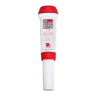 Ohaus ST20T-B TDS Pen Meter with Temperature, Waterproof, 0-1000 mg/L