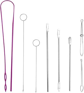 Amazon.com: 8 Pieces Sewing Loop Kit, Sewing Loop Kit Drawstring ...