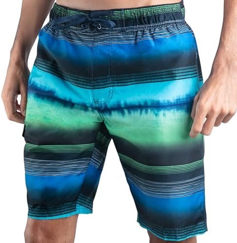 Kanu Surf Men's Barracuda Swim Trunks (Regular & Extended Sizes)