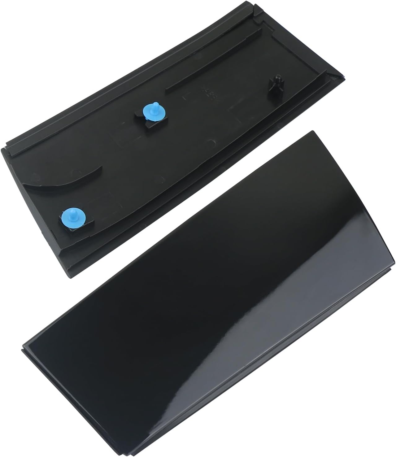 B-Pillar Cover Garnish Trim for Nissan 350Z (Pair) Smooth Black