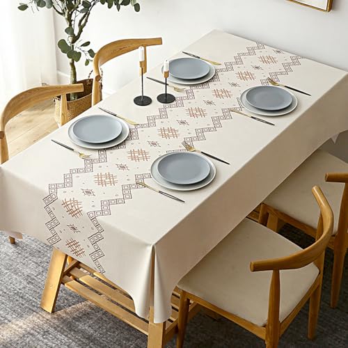 YQkasj �f�X�N�}�b�g �ϔM 80*120 �e�[�u���N���X �k�� �������H ����h�~ �e�[�u���J�o�[ PVC�� �������ȒP �G�X�j�b�N 4�l�|�� 6�l�|�� �h�� �h�� �h�o �J���[10 �C���e���A �_�C�j���O