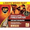 ZIP Premium All Purpose Wrapped Firestarters 16 Pack
